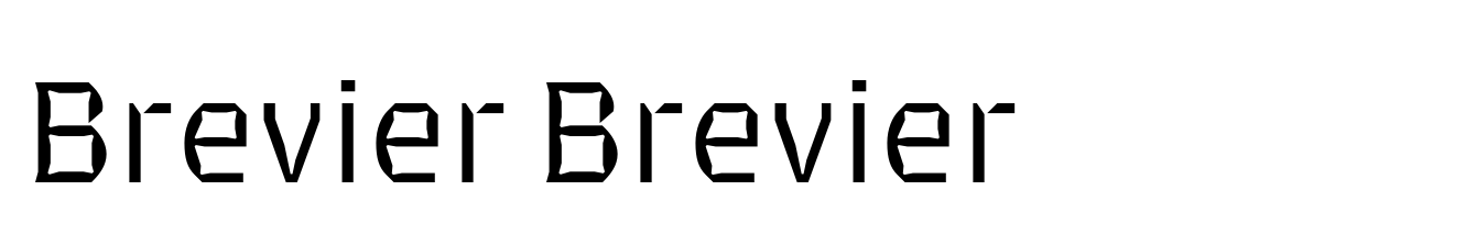 Brevier Brevier